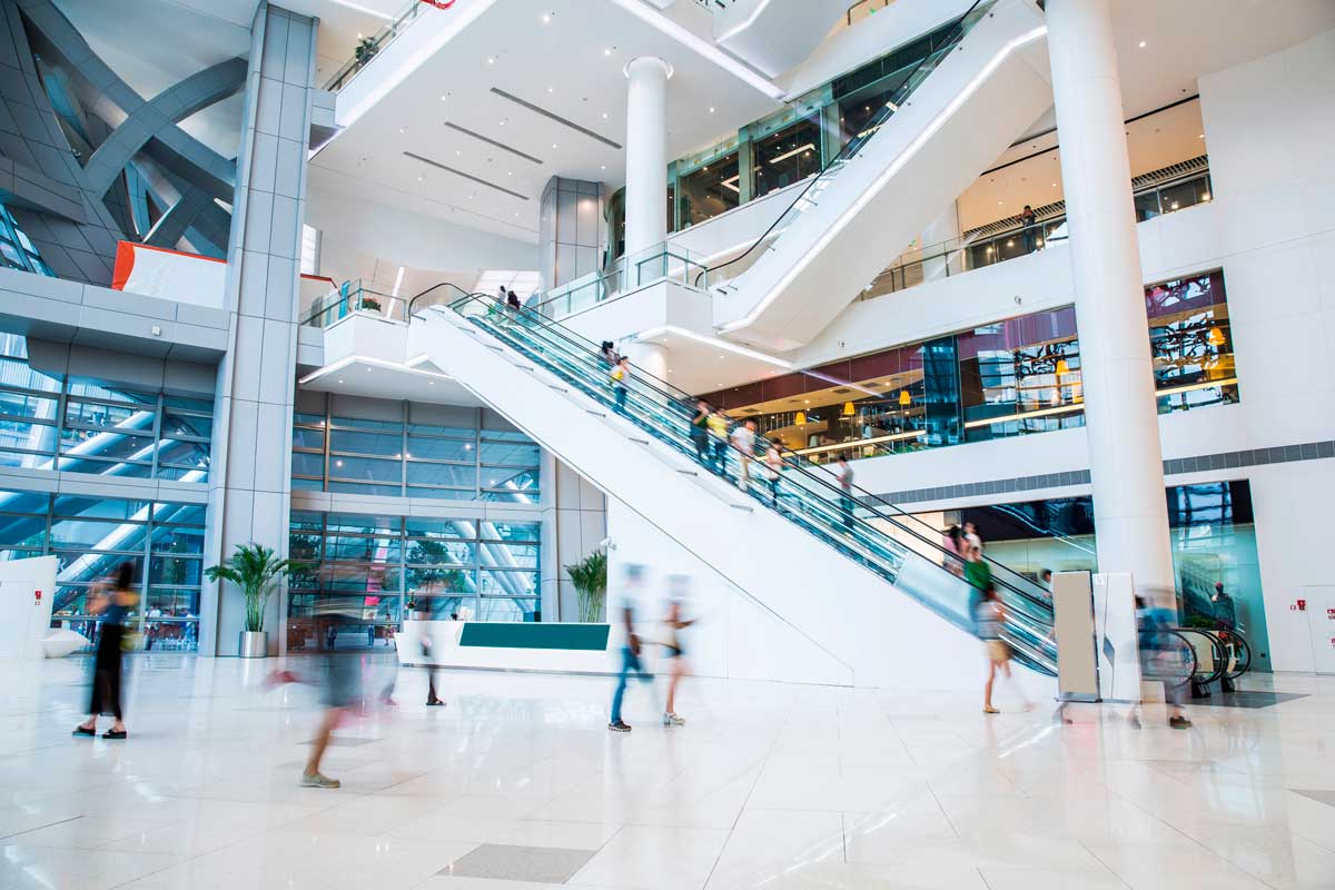 limpieza centros comerciales