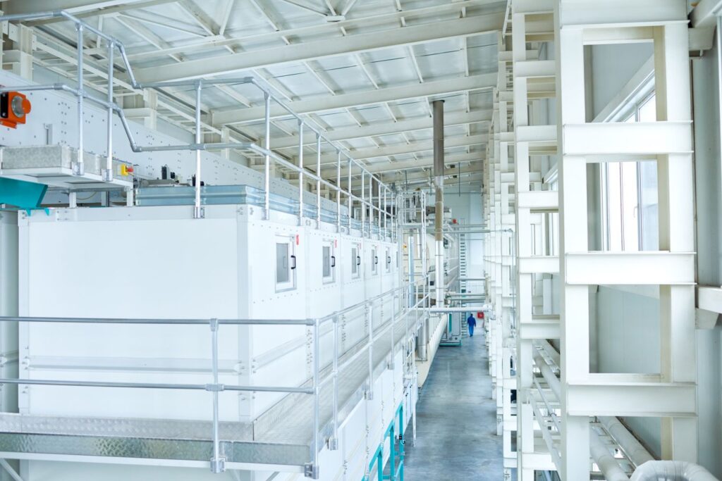 limpieza en plantas químicas