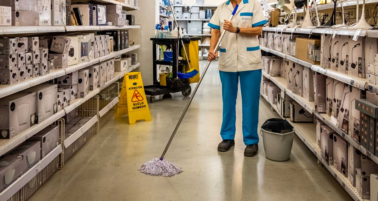 empresa de limpieza profesional en centros de bricolaje y jardinería